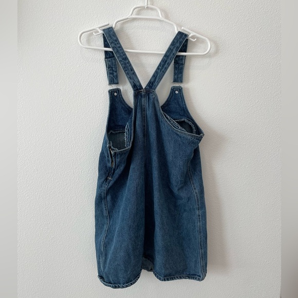 Denim jumper with pocket - Picture 3 of 4